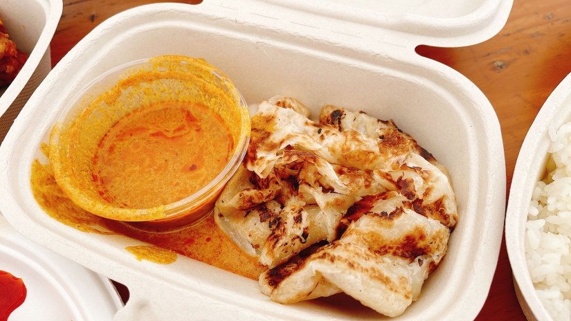 マレーシアロティ(カレーソース付き) 3辛