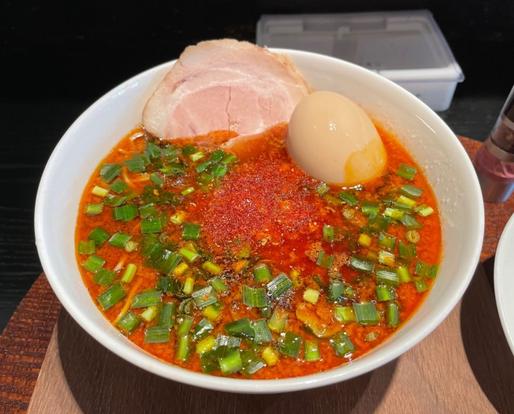 麻辣麺 ノーマル＋チャーシュー＋味玉＋花椒