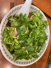 wパクチー、ニンニク、味玉トッピング