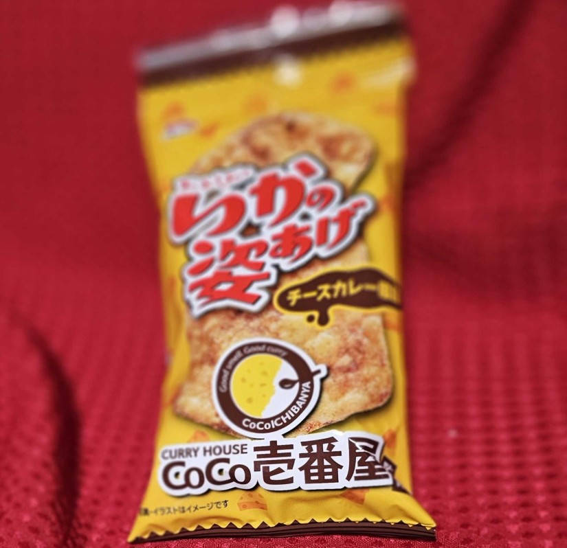 おおしおのいかの姿あげ チーズカレー風味 CoCo壱番屋監修