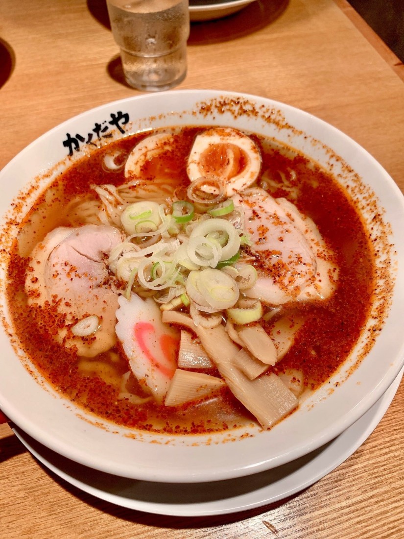 辛いラーメン