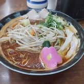 辛味噌ラーメン焼き野菜トッピング