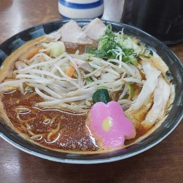 辛味噌ラーメン焼き野菜トッピング