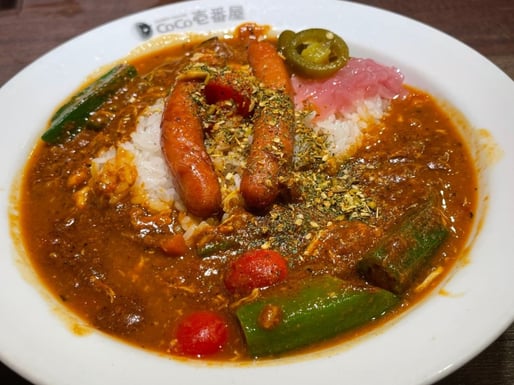 スパイスカレー　チキン夏ベジ 5辛