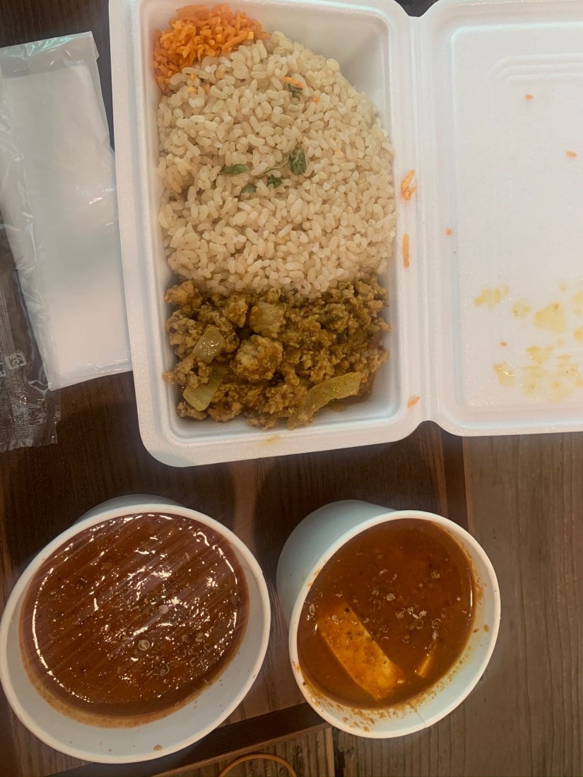 チキンキーマ+トマトカレー+お肉のカレー 10倍