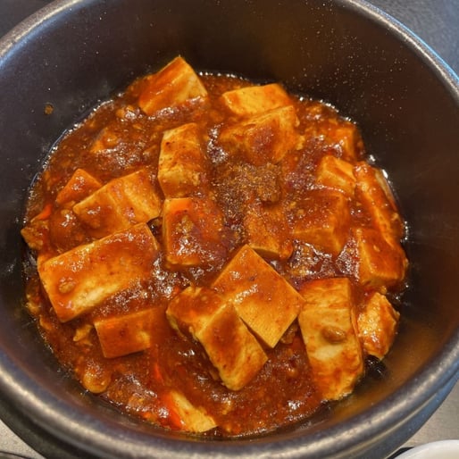 四川麻婆豆腐定食 レベル1中辛