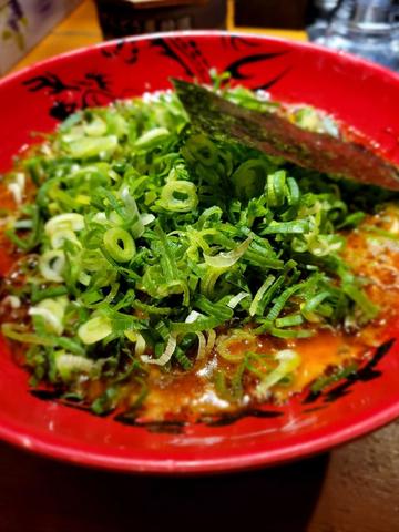 ハバネロ辛辛ラーメン ネギトッピング ４辛