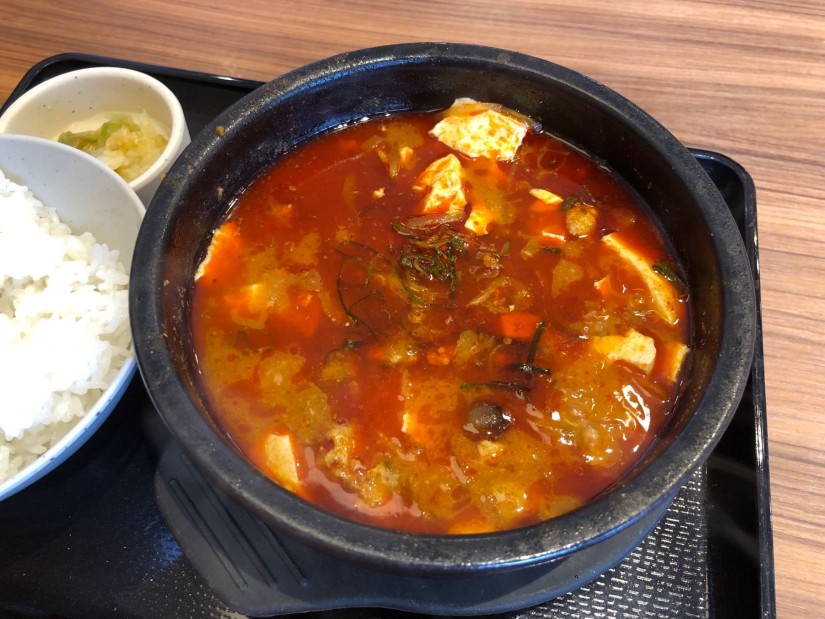 ホルモンスン豆腐 辛さMAX