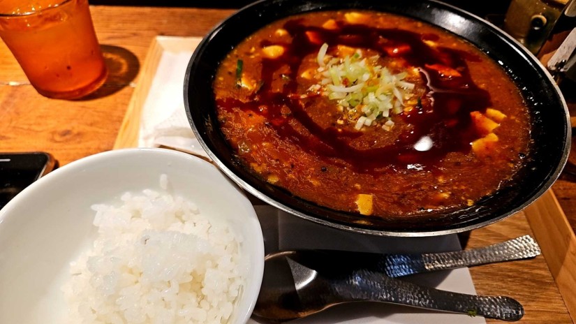 全とろ麻婆麺 辛増し2  +110円