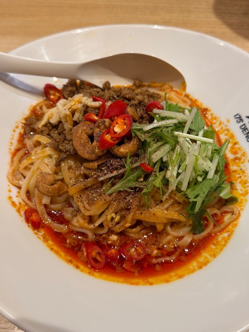 汁無し担々麺 辛さLv5痺れLv1