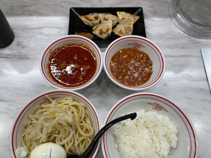 レディースセット 半冷味噌ラーメン 10辛 x 3倍