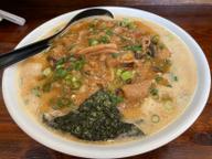 火山らーめん 中辛（5段階の真ん中でした）