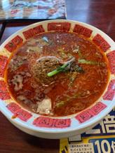 濃厚担々麺 辛さ3 痺れ3