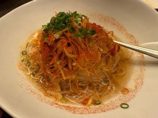 ピリ辛ネギ冷麺