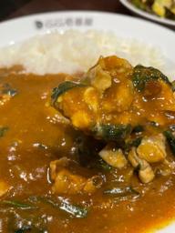 豚しゃぶカレー チーズ・ほうれん草トッピング 5辛