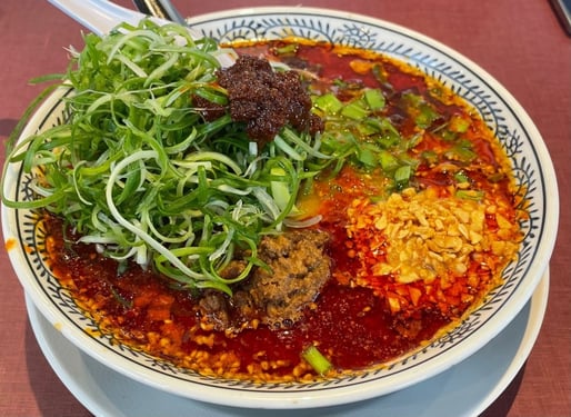 白胡麻担々麺 辛味増しx5