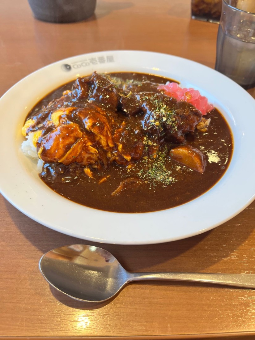 カシミールチキンカレー プラススクランブルエッグ 8辛