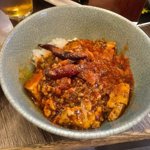 小麻婆丼