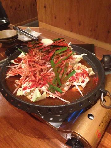 鉄板ホルモン