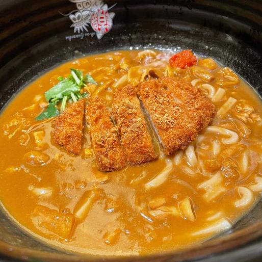 とんかつカレーうどん 辛口