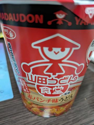 赤パンチ味うどん