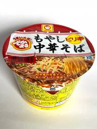 でかまる もやし 中華そば ピリ辛