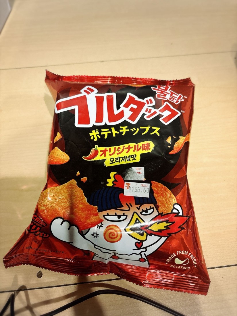 プルダックポックンミョンポテチ オリジナル