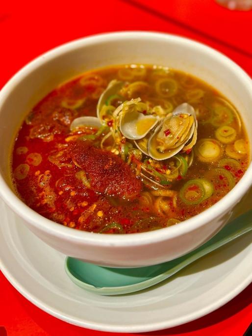 あさりラーメン アフリカン