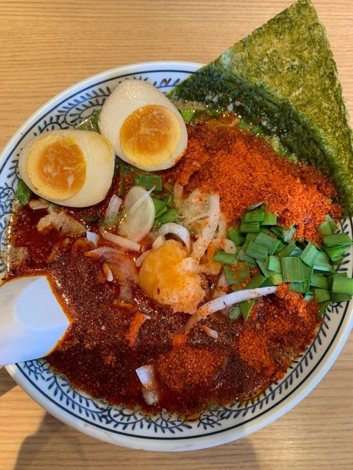 辛肉そば  ＋5辛