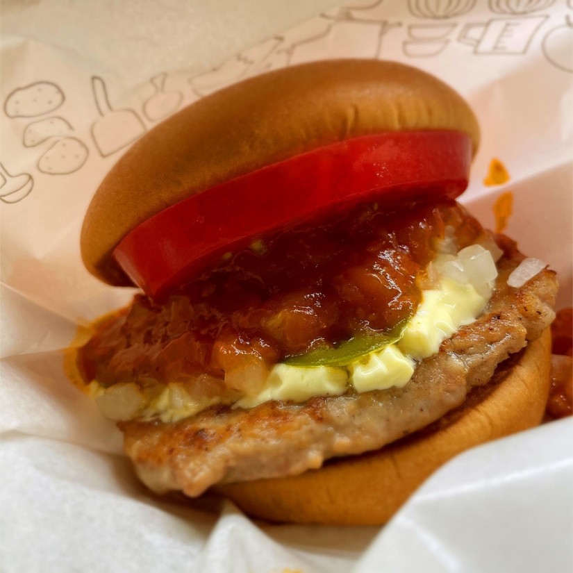 スパイシーモスバーガー ハラペーニョ追加