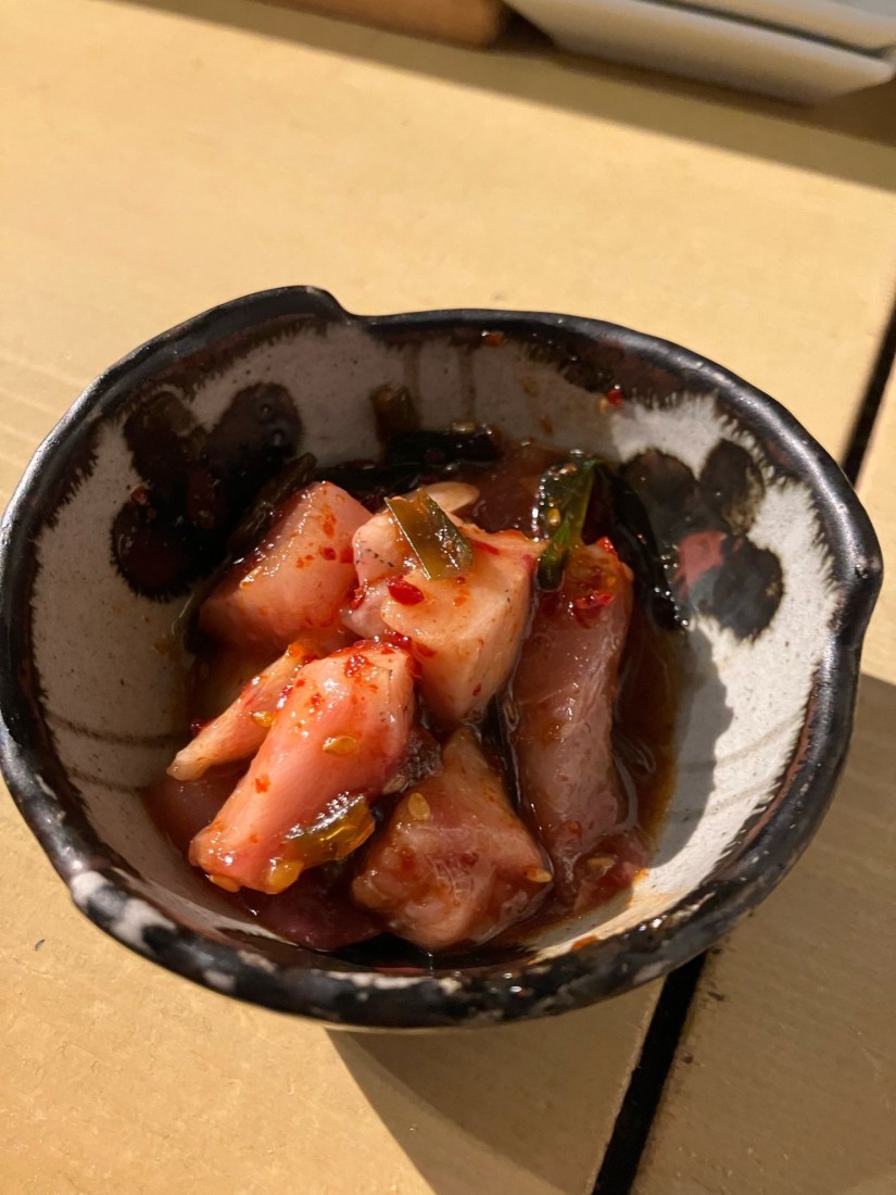 海鮮辛味噌和え