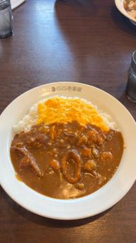 海の幸カレースクランブルエッグトッピング 10辛
