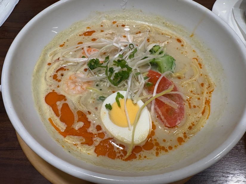 麻辣湯スープパスタ