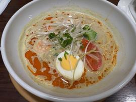 麻辣湯スープパスタ