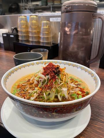 汁あり担々麺 4辛4痺