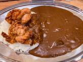 カレーライス  唐揚げトッピング