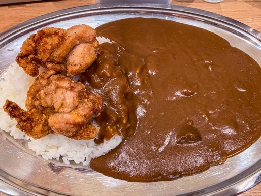 カレーライス  唐揚げトッピング
