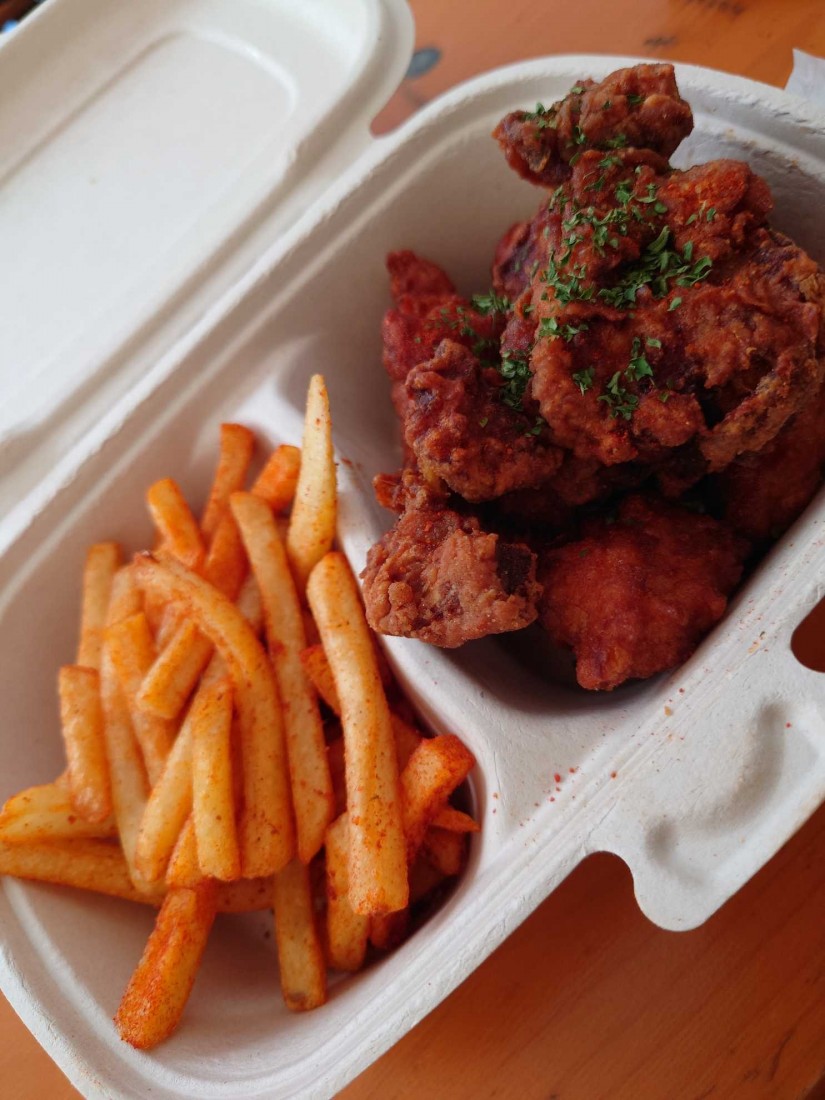 レッドポットチキン&スパイシーポテトフライ 激辛