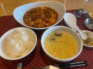 麻婆豆腐ランチ