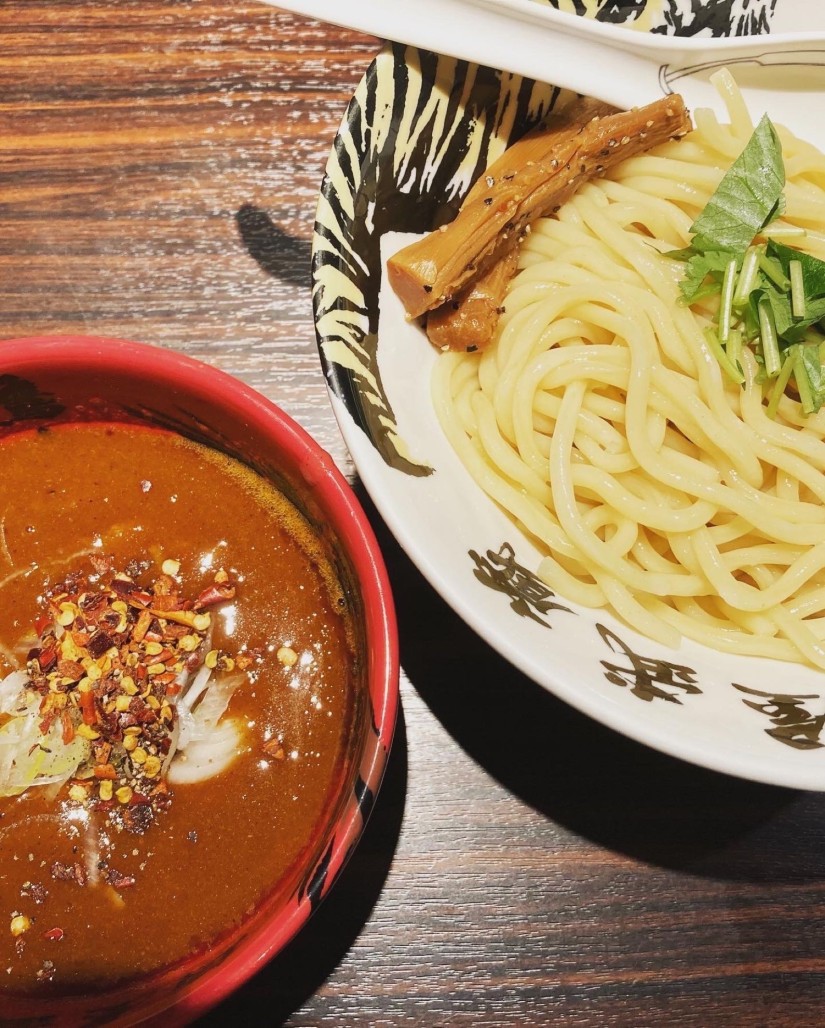 濃厚味玉つけ麺3辛 3辛