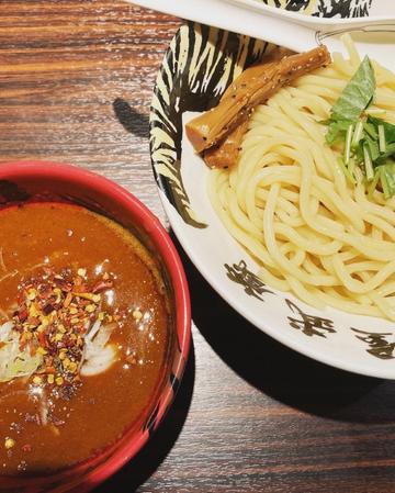 濃厚味玉つけ麺3辛 3辛