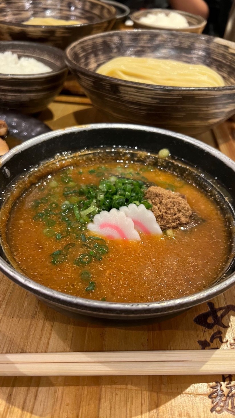 めんたい煮込みつけ麺 大旨辛