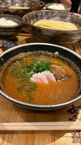 めんたい煮込みつけ麺 大旨辛