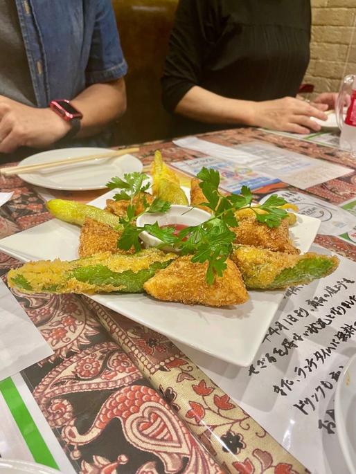 青唐辛子のフライ