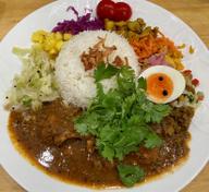 スパイシーチキンカレープレート