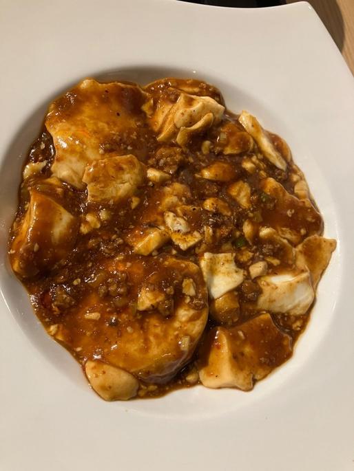 手作り豆富の麻婆豆富 辛口