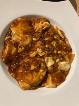手作り豆富の麻婆豆富 辛口