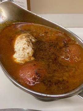 スープカレー  8月（トマト・チキン・クリームチーズ） 爽辛