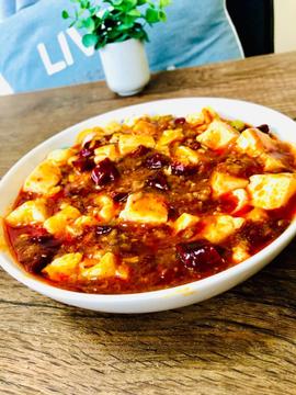 麻婆豆腐 お願いして激辛