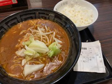 うまこくカレーラーメン10辛＋ライス